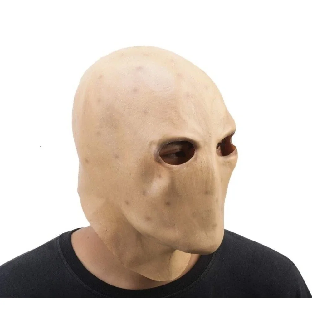 NWT Slender Man Halloween Cosplay Latex Mask‎ Spirit Halloween